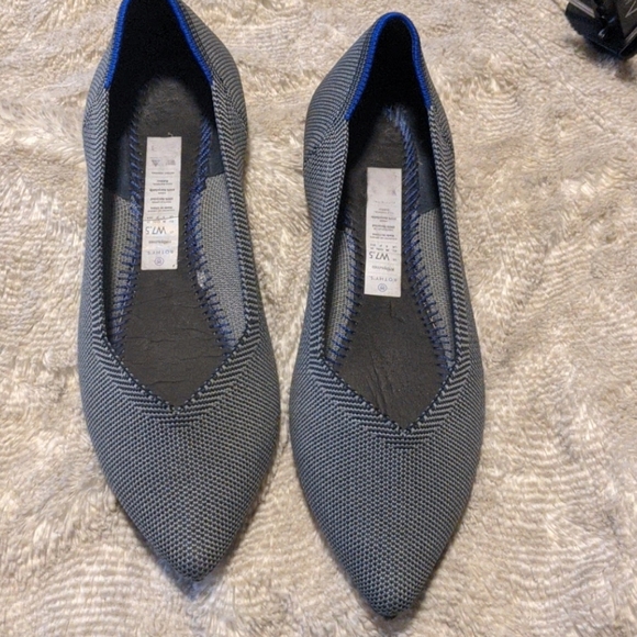 ROTHY'S THE POINT IN CLOUD GREY BIRDSEYE - Picture 8 of 10